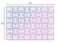 Clementoni Supercolor Puzzel Sonic 3x48 Stukjes - thumbnail