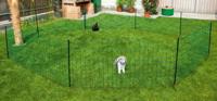 Konijnennet - KERBL - 50 m - 65 cm - Dubbele punt - Groen - thumbnail