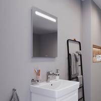 Spiegel Duravit No.1 Met Horizontale LED Verlichting 60x3.5x70 cm Mat Wit Duravit - thumbnail