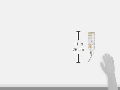 TRIXIE DRINKFLES HONEY&HOPPER GLAS MET SPANVEER / DRAADBEUGEL 250 ML 3 ST - thumbnail