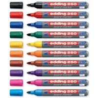 Edding Whiteboardmarker | Blauw | Streepbreedte 1,5-3 mm ronde punt | 10 stuks - 4-250003 - thumbnail
