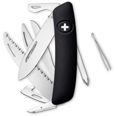 Swiza zakmes D10 Box unisex 95 x 29 x 21 mm RVS zwart Swiza zakmes D10 Box unisex 95 x 29 x 21 mm RVS zwart