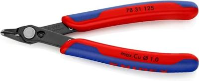 Knipex Electronic Super Knips© gebruineerd met meer-componentengrepen 125 mm - 7831125