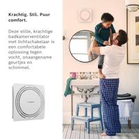 Bosch Home Comfort FAN 1900 W100 Wand- en plafondventilator 230 V 75.4 m³/h 100 mm - thumbnail