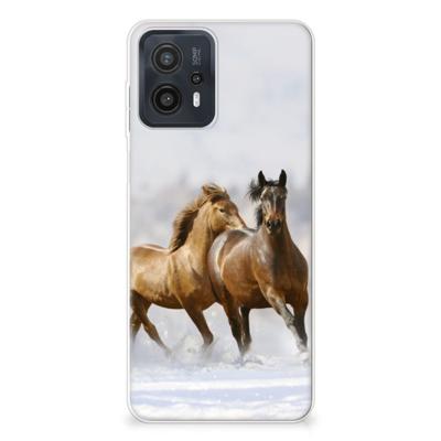 Motorola Moto G23 | G13 | TPU Hoesje | Paarden