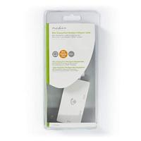 Nedis DisplayPort-Adapter | Mini-DisplayPort Male | Schakelbaar | 0.2 m | Wit | 1 stuks - CCGP37466WT02 CCGP37466WT02 - thumbnail