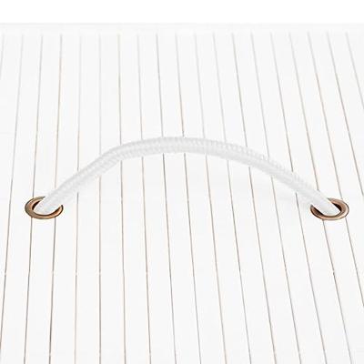 VidaXL Opbergboxen 4 st bamboe wit