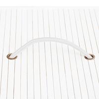 VidaXL Opbergboxen 4 st bamboe wit - thumbnail