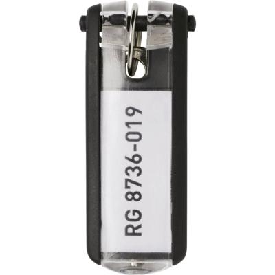 Durable 195704 Key Clip - 1957 Sleutelhanger Geel 6 stuk(s)