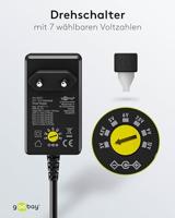 Goobay Netvoeding 600mA 7,2W gestabiliseerd - 7795510 - thumbnail