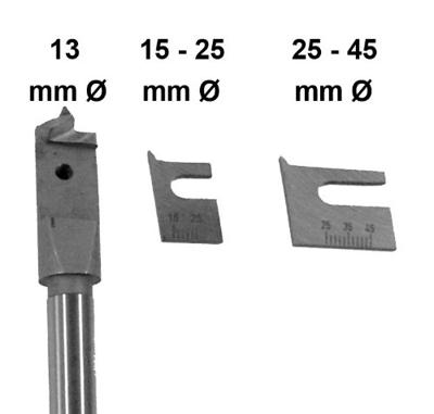 Connex Centreerboor 13/15-45Mm Rood - COX972203