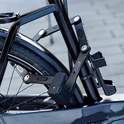 Abus vouwslot bordo alarm 6000ka/90 - zwart - 90cm - fietsbeveiliging - thumbnail
