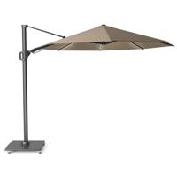 Platinum | Zweefparasol Challenger T² Glow Ø350 cm | Taupe - thumbnail