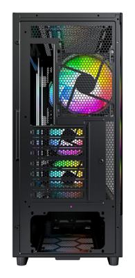 MONTECH X5 Midi-tower PC-behuizing, Gaming-behuizing, Behuizing Zwart MONTECH X5 Midi-tower PC-behuizing, Gaming-behuizing, Behuizing Zwart
