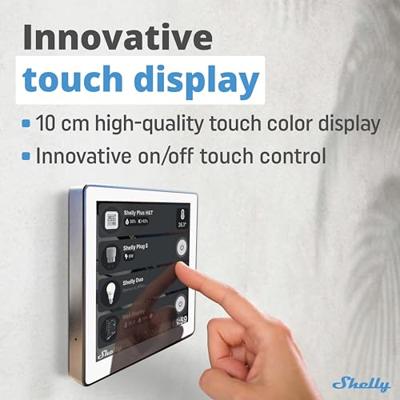 Shelly Wall Display Muur-touchdisplay WiFi