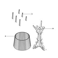 Kartell Bourgie Tafellamp - Transparant - thumbnail