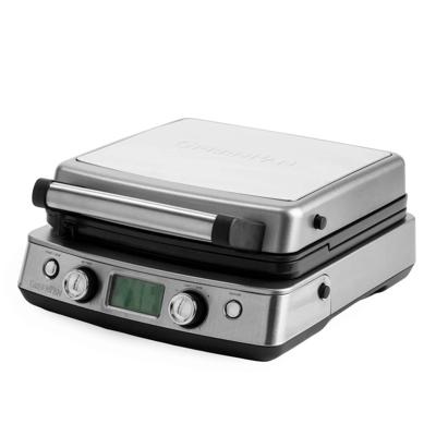 Wafelijzer Stainless Steel (incl. 2 sets wafelplaten)