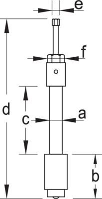 Gedore Hydraulische spindel - 8116370