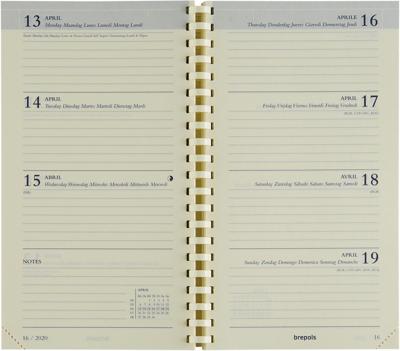 Brepols schoolagenda Interplan Genova vulling, 2025-2026