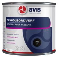 Avis Aqua Schoolbordenverf - Zwart - thumbnail