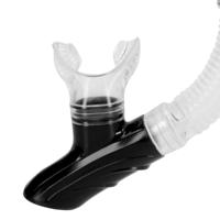 Duikbril met Snorkel en Zwemvliezen AquaSport Zwart Volwassenen (2 Stuks) - thumbnail