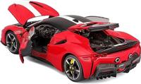 Bburago Ferrari SF90 Stradale Assetto Fiorano 1:18 Auto - thumbnail