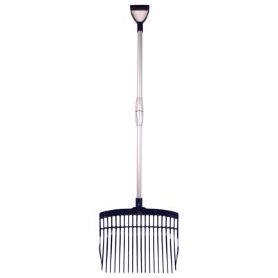 Mestvork met steel Blauw