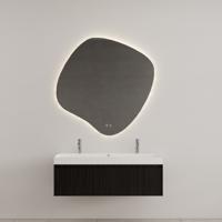 Badkamermeubel Gliss Design Timotheus 140 cm Black Veneer (Keuze Wastafel) - thumbnail