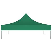 VidaXL Partytentdak 270 g/m² 3x3 m groen - thumbnail
