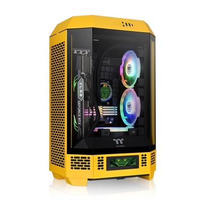 Thermaltake The Tower 300 Bumblebee Micro-tower PC-behuizing Geel