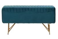 Kruk DKD Home Decor 90 x 31 x 47 cm Metaal Turkoois - thumbnail