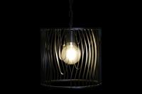 Plafondlamp DKD Home Decor Zwart 220 V 50 W (30 x 30 x 28 cm) - thumbnail