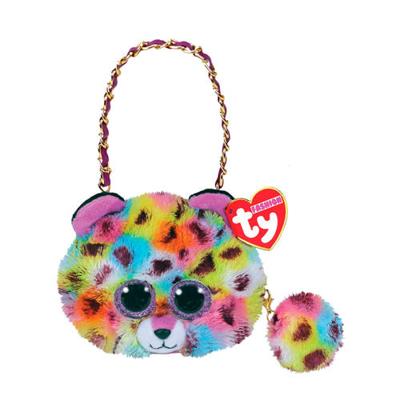 Ty Plush - Mini Purse - Giselle the Leopard (TY95216)