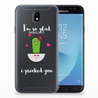 Samsung Galaxy J7 2017 | J7 Pro Telefoonhoesje met Naam Cactus Glad - thumbnail