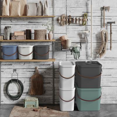 Rotho albula storage system 25l wit