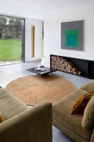 Louis de Poortere - Rond vloerkleed Trammel Structures 9248 Roman Gold - 240 rond - thumbnail