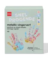 HEMA Vingerverf glitter - 4 stuks - thumbnail