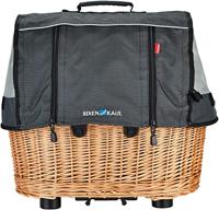 RIXEN & KAUL dierenmand, achterop "doggy basket plus" rear animal basket r&k "doggy basket plus"wicker - thumbnail
