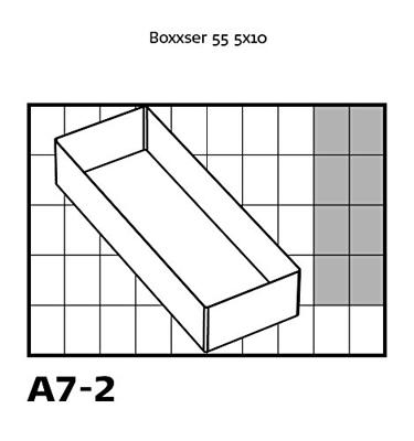 Raaco Indelingsset | 2-delig transp. | B.79xD.219xH.47mm (enkel inzetstuk) | v.nr.871325-871332,871545-871552 e.a. | 12 stuks - 136488 136488 - thumbnail
