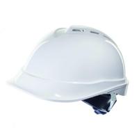 Opsial veiligheidshelm - V-Pro - 4-puntssluiting - geventileerd - wit - thumbnail