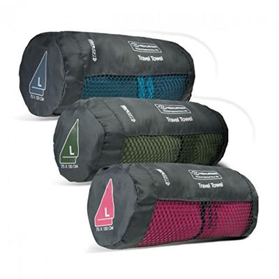 Highlander Fibresoft Handdoek - XL - 85x150 cm - Olive - Compact & Zacht