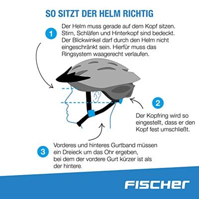 FISCHER FAHRRAD Urban Lano S/M MTB fietshelm Wit, Zwart Confectiemaat: M