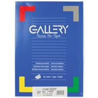 Gallery witte etiketten ft 70 x 32 mm (b x h), rechte hoeken, doos van 2.700 etiketten - thumbnail
