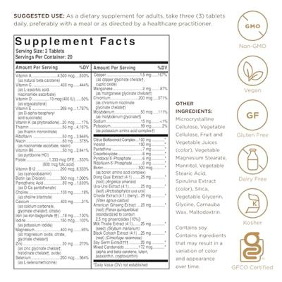 Solgar Woman Multiple Multivitamine Vrouw Tabletten