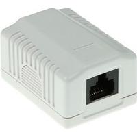 ACT Modulair opbouwdoos unshielded 1-voudig CAT6 - thumbnail