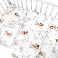 Peuter Dekbedovertrek Fairy Beige 120 x 150 cm - thumbnail