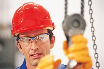 uvex I-VO 9160265 Veiligheidsbril Incl. UV-bescherming Blauw, Oranje EN 166-1, EN 170 DIN 166-1, DIN 170