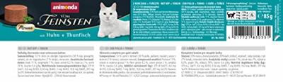 ANIMONDA Vom Feinsten Mousse Kip en Tonijn - natvoer voor katten - 85 g