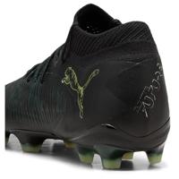 PUMA Future 8 Ultimate Gras Voetbalschoenen (FG) Zwart Donkergroen Lichtgroen - thumbnail