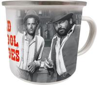 Bud Spencer & Terence Hill Enamel Mug Old School Heroes - thumbnail